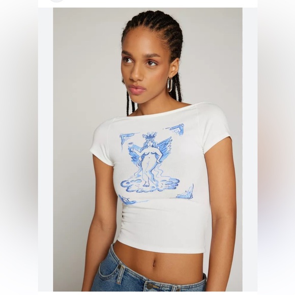 Tile Tee Queen of Cups Sz. M - Picture 1 of 2